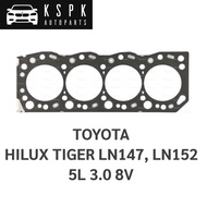 Cylinder Head Gasket TOYOTA TIGER LN147 LN152 5L 3.0 8V