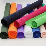 Colorful Crepe Paper / Crepe Paper Roll – Decorative Decorations and Handicrafts