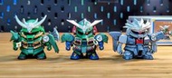 BANDAI 萬代 - SD鋼彈 BB戰士 #42 SD戰國傳 殺驅三兄弟 古殺驅 今殺驅 新殺驅