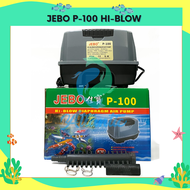 Jebo P100 P-100 Pompa Udara Aerator Hi-Flow Air Pump Blower Aquarium