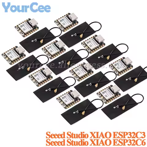 10pcs/1pc Seeed Studio XIAO ESP32C3 BLE WIFI Wireless Development Board Module ESP32 ESP32-C3 Tiny M