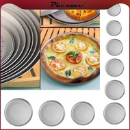 [Phenovo] Round Anodized Aluminum Pizza Baking Pan Perforated Pizza Plate 6.5~15 Inch
