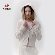 [KIRSH] PLAIN SLIM-FIT HOODED ZIP UP | 26SS | Women’s Hoodie Jacket | Casual Zip Hoodie | Cute Cherr