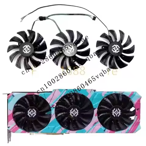 ZM New Graphics Card Cooling Fan For ZOTAC RTX3090 3080 3070 3060ti X-GAMING OC