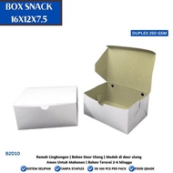 Snack Box 16X12 Duplek Snack Box -(B2D10-16X12X7.5)