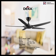 DEKA DS 22 Ceiling Fan / 5 Blades / Remote Control Fans / 7F + 7R Speed Control / ECO DC Motor