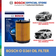 Bosch Oil Filter for Isuzu MUX and Isuzu DMAX 1.9 RZ4E engine