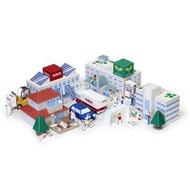 DIY Papercraft Diorama Kirin City Vivarage Paper Craft