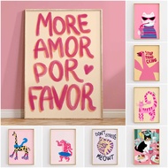 Minimalist Art Posters Colorful Trendy Animal Print Canvas Painting Eclectic Wall Art Picture for Li