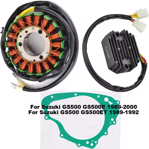 Motorcycle Regulator Rectifier Stator Coil Gasket for Suzuki GS500 GS500E 1989-2000 GS 500 GS500ET 1
