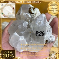 Primary natural crystal white quartz cluster used for decoration and energy purification weighing 40