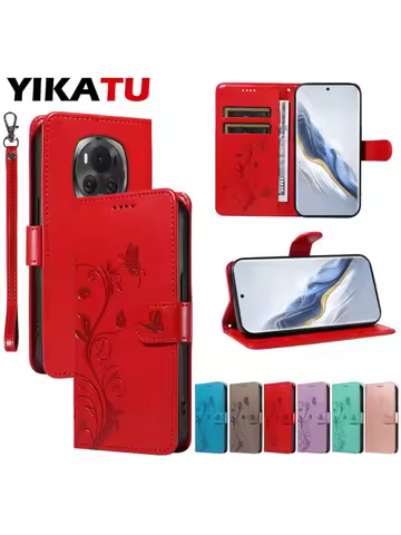 Leather Wallet Case For Huawei Honor P Smart Z Y90 Nova Y70 Plus Y9 Y7 Y6 Y5 Prime P9 P8 Play 60 9T 