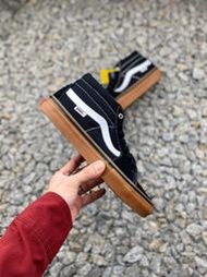 萬斯 Vans SK8-Mid BlackWhite 黑生膠色  職業滑板鞋 中幫男女鞋情侶款