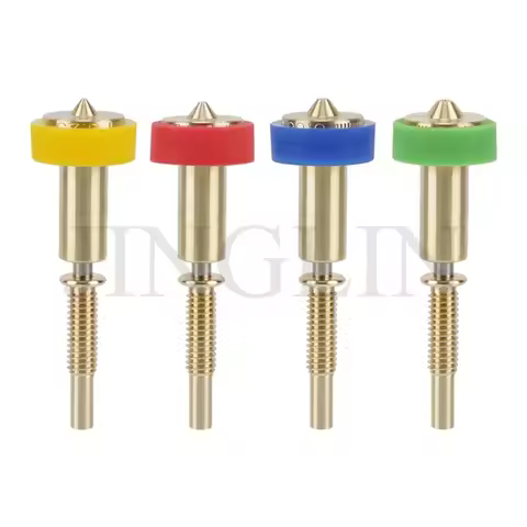 For Revo Ceramic Hotend Kit 0.4mm 0.6mm 3D Printer All-in-one Nozzles Heatbreak BrassTitanium Nozzle