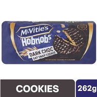 [Expiry Date: 05/09/2026] Mcvitie's Hobnobs Dark Choc Oat Snap Cookie 262g | Oz Mart