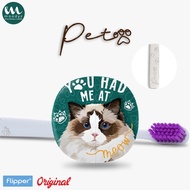 [AUTHENTIC] FLIPPER [PETO] Flipper Play PETO Toothbrush and Toothbrush Holder