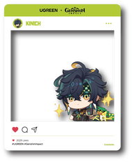 【NOT FOR SALE】UGREEN x Genshin Impact Series Transparent card