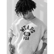 GA6T WTAPS Co-branded Pullover Crew Neck Sweatshirt Heavy360g New Couple Style