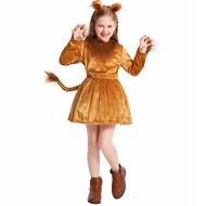 Halloween Lion Costume - Cute Dramatic Cosplay for Kids