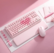 YUNZII B87 แถมที่รองมือ Mechanical Keyboard คีย์บอร์ดไร้สาย Wireless Bluetooth VIA Custom MOA keycap