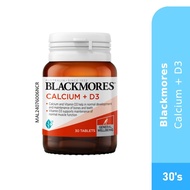 BLACKMORES Calcium + D3 30's Bone Supplement, Vitamin D3 Supplement, Supplemen Tulang VIDA Pharmacy