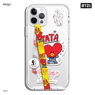 elago BT21 iPhone Strap with Stickers for smartphones (อุปกรณ์เสริมสายคล้องมือถือพร้อมสติกเกอร์แต่งเ