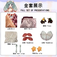 Miku Future Snow Cosplay ชุดน้องสาวลิต้าสำหรับงานแสดงการ์ตูน ชุดนักแสดงชายและหญิงพร้อมชุดนักแสดงชายแ
