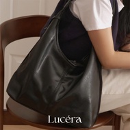 LUCERA - ELARA - Bag Wanita - 2in1 Suede & Leather Combination - Shoulder Bag - 13inch Laptop Bag
