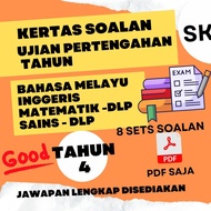 Z19 (PDF) Model Soalan Ujian Pertengahan Tahun 4  UPSA SK PBD Bahasa Melayu Inggeris Matematik Sains