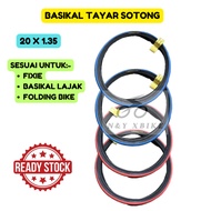 BASIKAL TAYAR SOTONG WANDA KING 20 x 1.35 TYRE BASIKAL LAJAK
