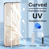 2ชิ้น V50E Vivo กระจกนิรภัยสำหรับ UV X200 Pro Ultra IQOO Z10ปลดล็อกด้วยลายนิ้วมือ