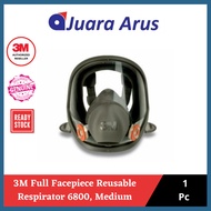 3M Full Facepiece Reusable Respirator 6800, Medium