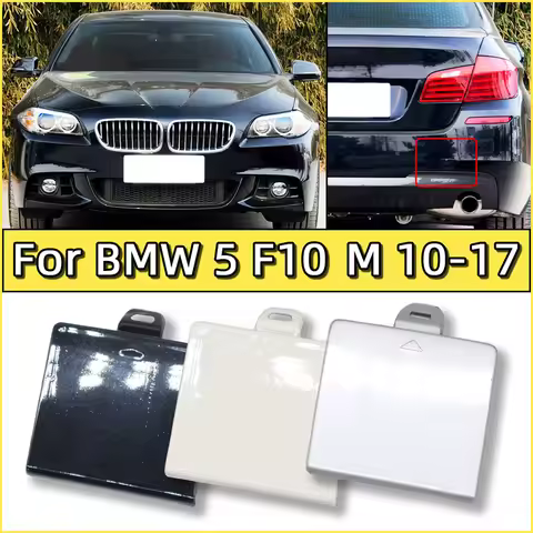 Car Rear Bumper Tow Hauling Hook Cover Cap For BMW 5 Series 2010-2017 F10 F11 LCI M-SPORT #511280485