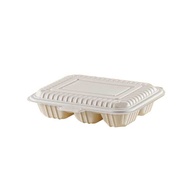 20pc Meal Box Sekat 4 Cream Box Nasi