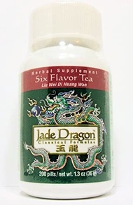 ▶$1 Shop Coupon◀  Six Flavor Tea, 200 Pills, Liu Wei Di Huang Wan, Teapills