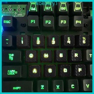 KOKO 13Pcs Backlit Keycap Anti-Slip for Romer-G Switch G910 G810 G413 G310 Mechanical Keyboard Keyca