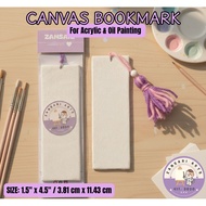 PRIMED Zansari 1.5" x 4.5" Bookmark Canvas for Painting