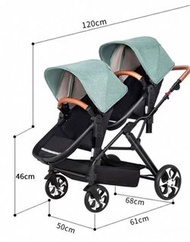 雙人bb車陳列單