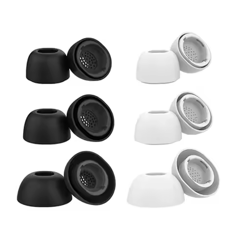 1Pair Silicone Ear Tips for Samsung Galaxy Buds3 Pro Replacement Earbuds In-ear Earphone Eartips for
