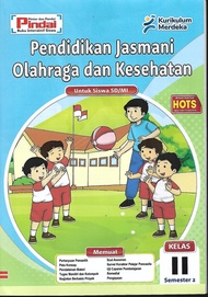 Buku LKS PJOK Kelas 2 SD/MI kurikulum Merdeka Semester 2