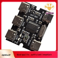 TYPE-C USB Expansion Board Hub Usb Hud Expansion Module 1 in 3 Out with Power Interface