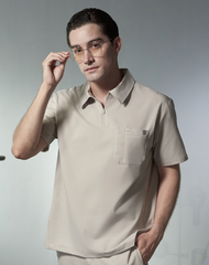 GQ Pro MED Men Scrub Polo