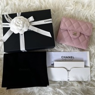 Chanel Trifold Wallet Caviar