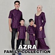 RAYA 2024🔥(BAJU KURUNG IBU DAN ANAK) Baju Raya AZRA Collection EXCLUSIVE Printed Foil Osaka Cotton F