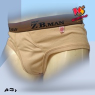W431 (1- 3 Pcs) ZB Man Men's Underwear for Adults and Teenagers, Adult Men's Cd Size M - 4L