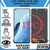 LCD TOUCHSCREEN OPPO A78 (4G) SUPPORT FINGERPRINT ORIGINAL WARRANTY FREE LCD GLUE