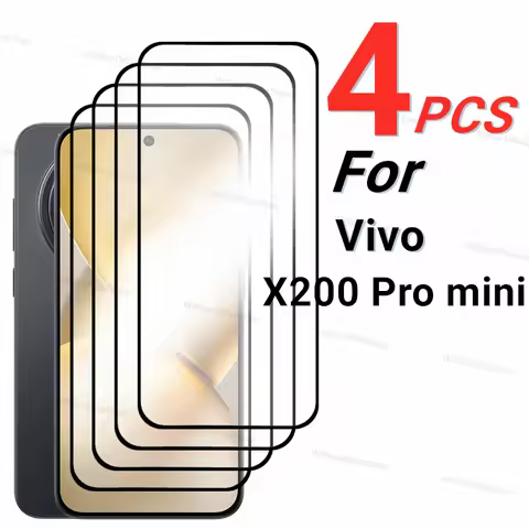 2/4PCS Tempered Glass For Vivo X200 Pro mini Screen Protector Vivo X200 Pro mini Full Glue Glass Pho