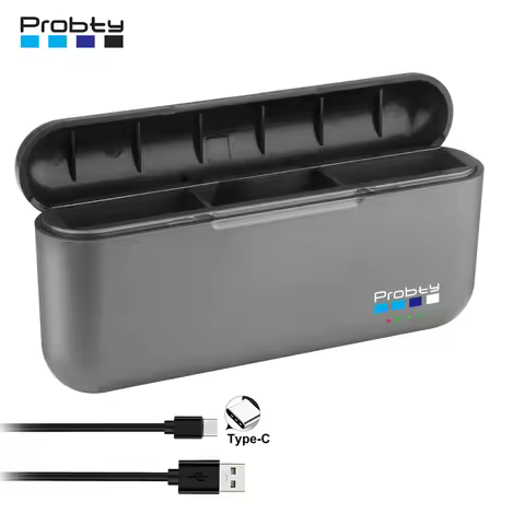 USB-C Battery Charger for GoPro Hero 12/11/10/9 Black for Gopro 12 11 10 9 Batteries Action Camera A