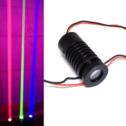 650nm 532nm 450nm Green Red Blue Fat Dot Thick Beam 50mW 100mW Laser Module Bar Halloween Stage Ligh