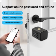 One Piece AIRONGDI 5‑In‑1 Smart Lock Cylinder Fingerprint IC Card Keypad Tuya APP Key Unlocking Adju